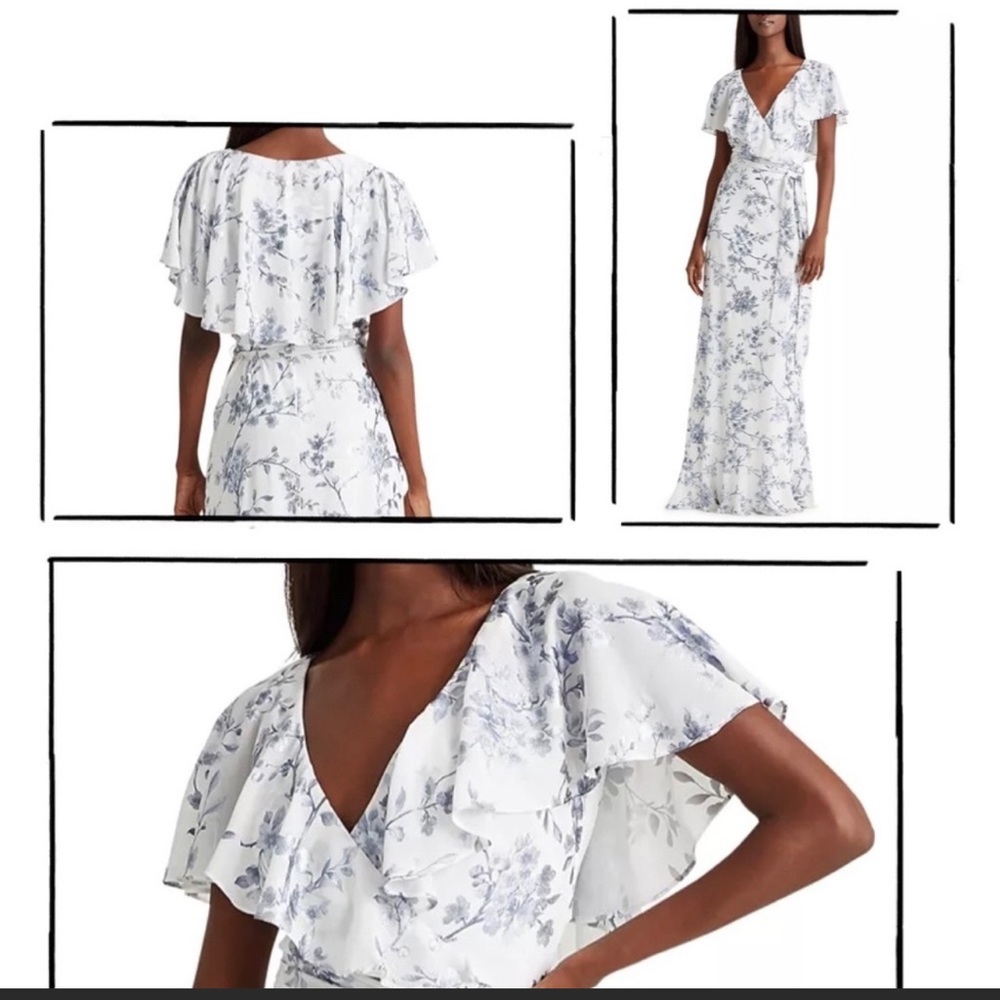 Lauren Ralph Lauren Maxi dress Floral Size 4 New